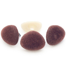 Носик Оксамитовий #20,  Коричневий