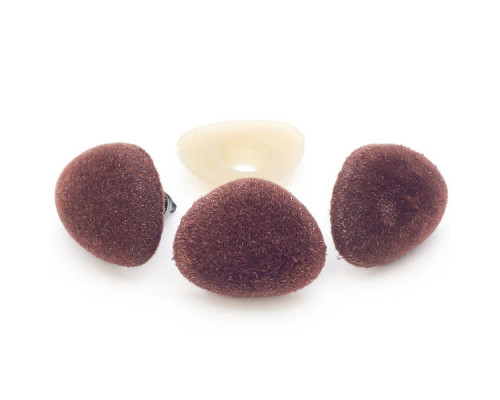 Носик Оксамитовий #20,  Коричневий