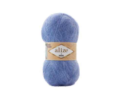 Пряжа 3 Season Alize/ 3 Сезон #40 блакитний