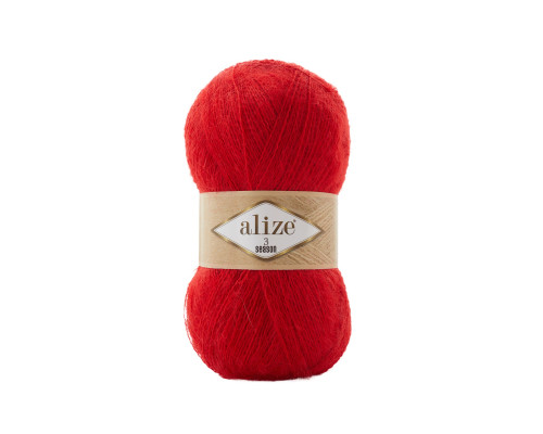 Пряжа 3 Season Alize/ 3 Сезон #56 червоний