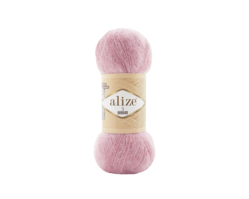 Пряжа 3 Season Alize/ 3 Сезон #161 пудра