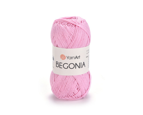 Begonia Yarnart  #319 рожевий
