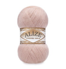 Пряжа Ангора Голд #161 пудра