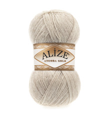 Пряжа Ангора Голд #152 беж меланж