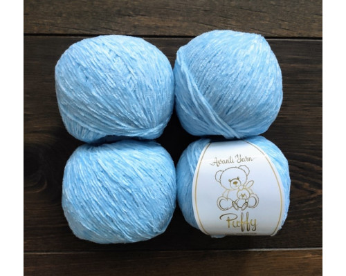 AVANTI YARN Puffy (845 блакитний)