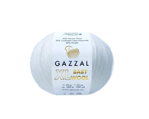 Baby Wool XL #801 білий