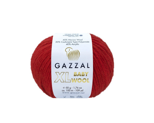 Baby Wool XL #811 червоний