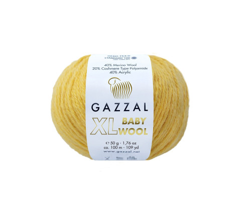 Baby Wool XL #812 жовтий