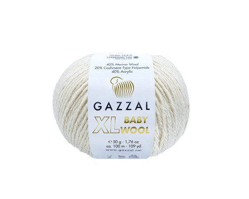 Baby Wool XL #829 кремовий