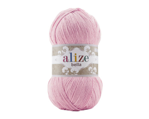 Bella 100 Alize #32 рожевий