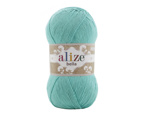 Bella 100 Alize #477 бірюза