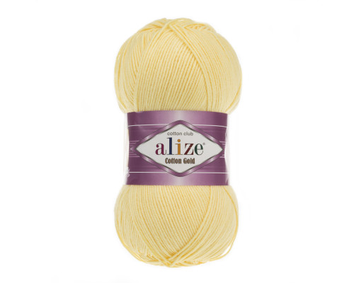 Cotton gold Alize #187 світло жовтий