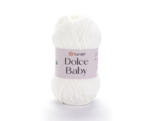 Dolce baby Yarnart № 745 молочний