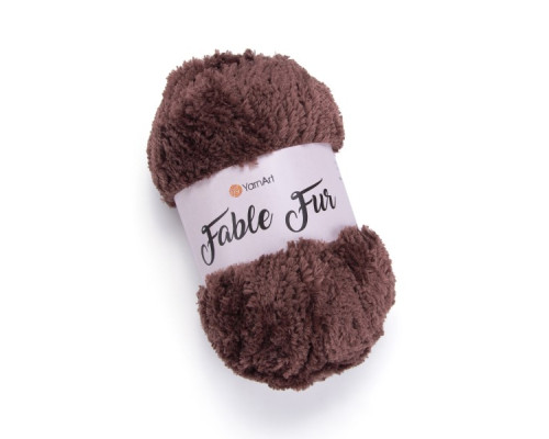 Пряжа YarnArt Fable Fur, колір 986