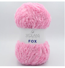 Пряжа Wolans Fox 110-06 темно рожевий