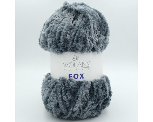 Пряжа Wolans Fox 110-09 сірий