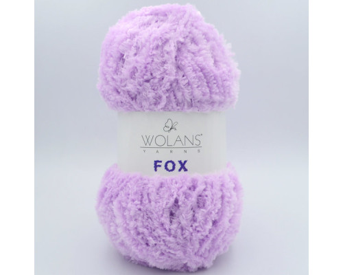 Пряжа Wolans Fox 110-15 світло-фіолетовий
