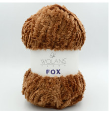 Пряжа Wolans Fox 110-19 коричневий
