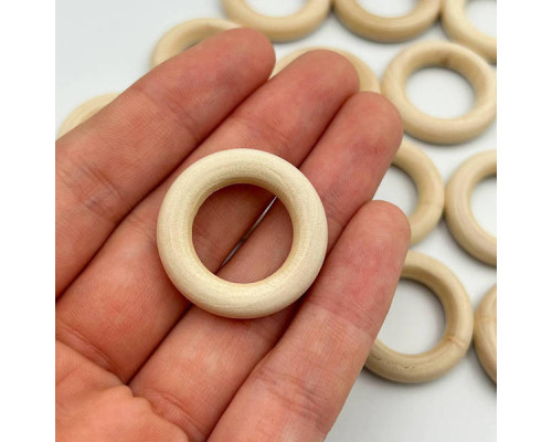 Деревяна основа коло-кільце, розмір 25 мм  