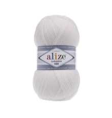 Пряжа  Лана Голд Алізе 800 #55 білий