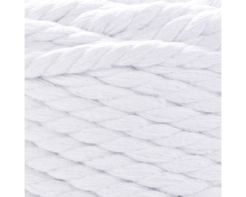 Макраме Роуп 5 мм #751 білий