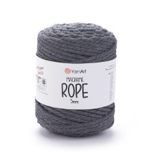 Макраме Роуп 5 мм #758 сірий