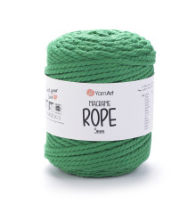 Макраме Роуп 5 мм #759 зелень