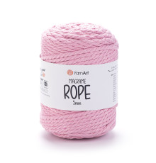 Макраме Роуп 5 мм #762 рожевий