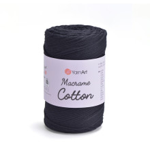 Macrame Cotton YarnArt #750 чорний