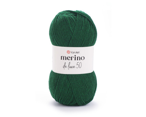 Пряжа Мерино Делюкс 50 #338 смарагд