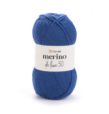 Пряжа Мерино Делюкс 50 #551 джинс