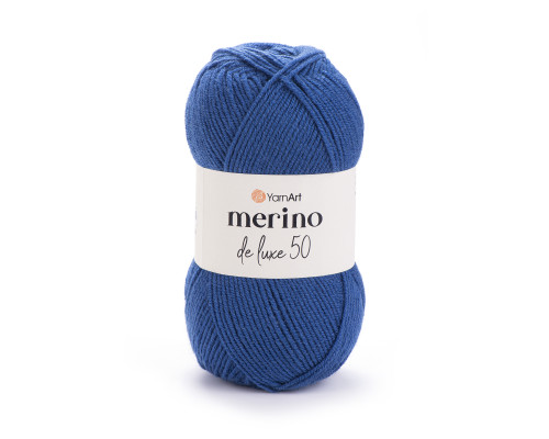 Пряжа Мерино Делюкс 50 #551 джинс