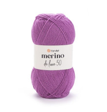 Пряжа Мерино Делюкс 50 #560 бузок