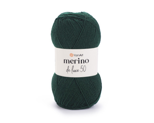 Пряжа Мерино Делюкс 50 #590 смарагд