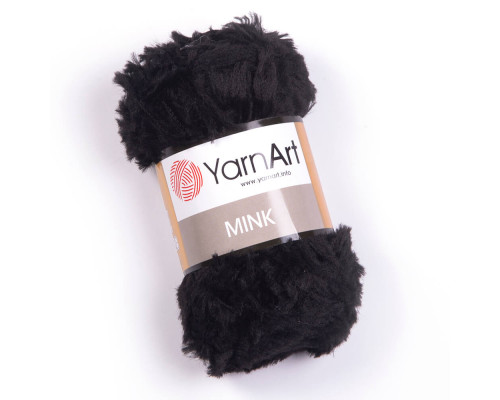 Mink YarnArt #346 чорний