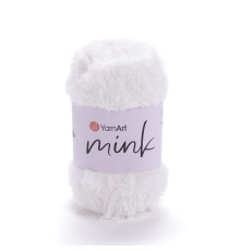 Mink YarnArt #330 білий