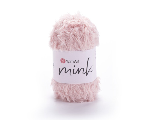 Mink YarnArt #341 рожевий