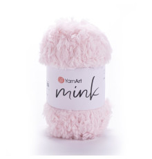 Mink YarnArt #347рожевий