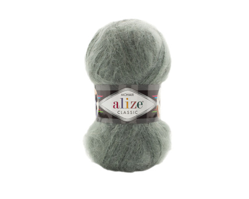 Пряжа Mohair Classic Alize / Мохер класік #180 зелень