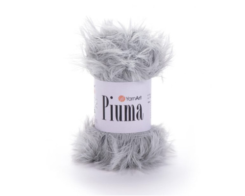 Piuma YarnArt / Пьюма 4406 сірий