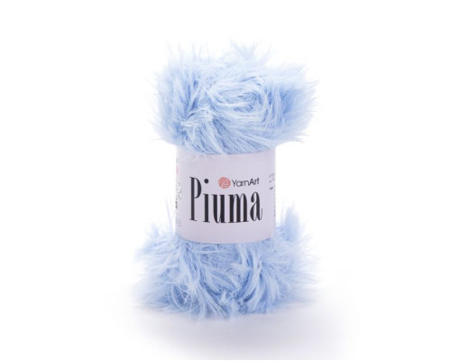 Piuma YarnArt / Пьюма 4408 блакитний 