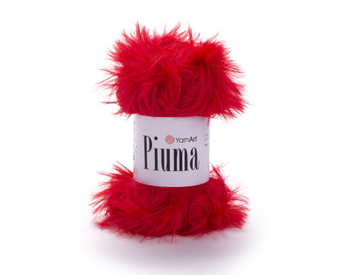 Piuma YarnArt / Пьюма 4414 червоний