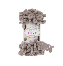 Пряжа Пуффі Алізе / Puffy Alize #268 молочно-бежевий