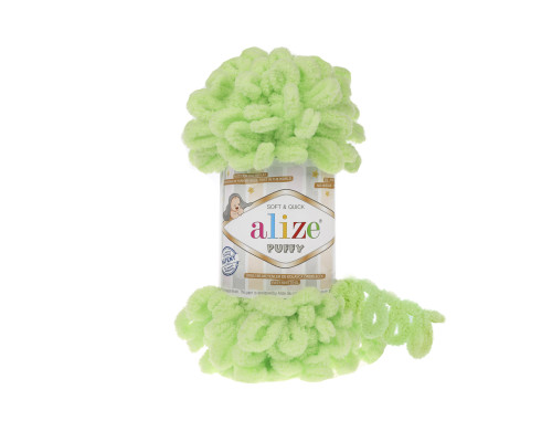 Пряжа Пуффі Алізе / Puffy Alize #41 фісташка