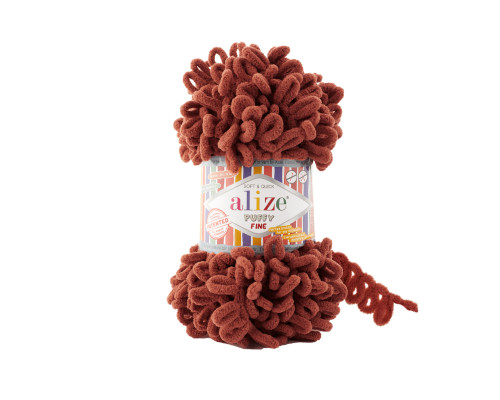 Puffy FINE Alize #90 Теракот