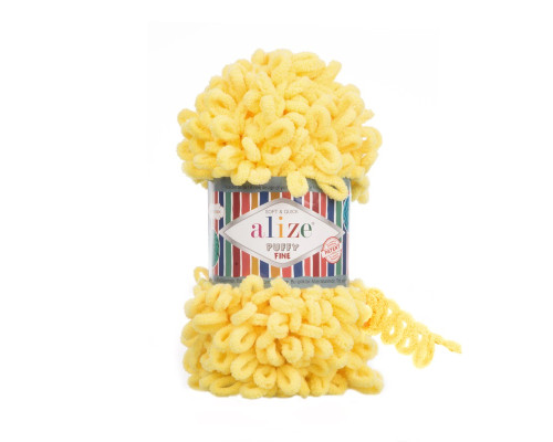 Puffy FINE Alize #113 Жовтий