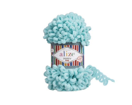 Puffy FINE Alize #263 Бірюзовий