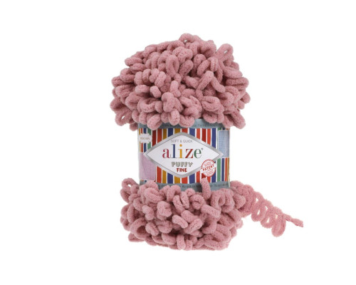 Puffy FINE Alize #295 Рожевий