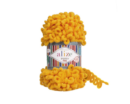 Puffy FINE Alize #82 гірчиця