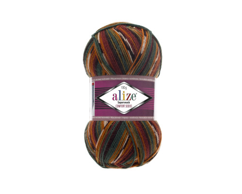 Пряжа Superwash Comfort Socks  Alize , Супервош комфорт #4447